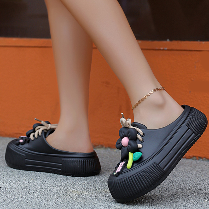 💖2025 HOT SALE 49% OFF🌈Women’s Breathable Slippers with Flower Decoration🌴