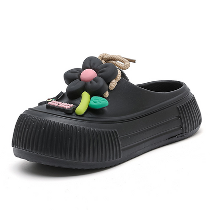 💖2025 HOT SALE 49% OFF🌈Women’s Breathable Slippers with Flower Decoration🌴