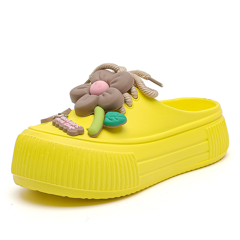 💖2025 HOT SALE 49% OFF🌈Women’s Breathable Slippers with Flower Decoration🌴