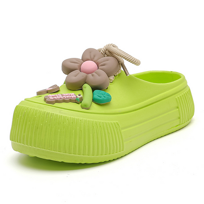 💖2025 HOT SALE 49% OFF🌈Women’s Breathable Slippers with Flower Decoration🌴