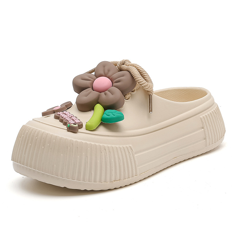 💖2025 HOT SALE 49% OFF🌈Women’s Breathable Slippers with Flower Decoration🌴