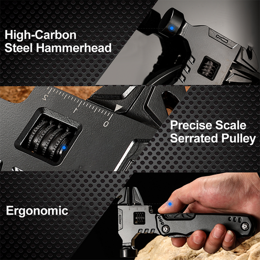 Multifunctional Outdoor Hammer for Men