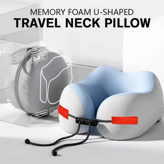 🔥Last Day Special Price £12.99!!🔥Memory Foam U-Shaped Travel Neck Pillow💤
