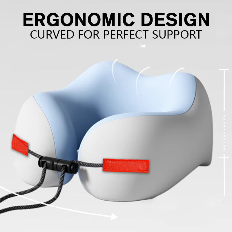 🔥Last Day Special Price £12.99!!🔥Memory Foam U-Shaped Travel Neck Pillow💤
