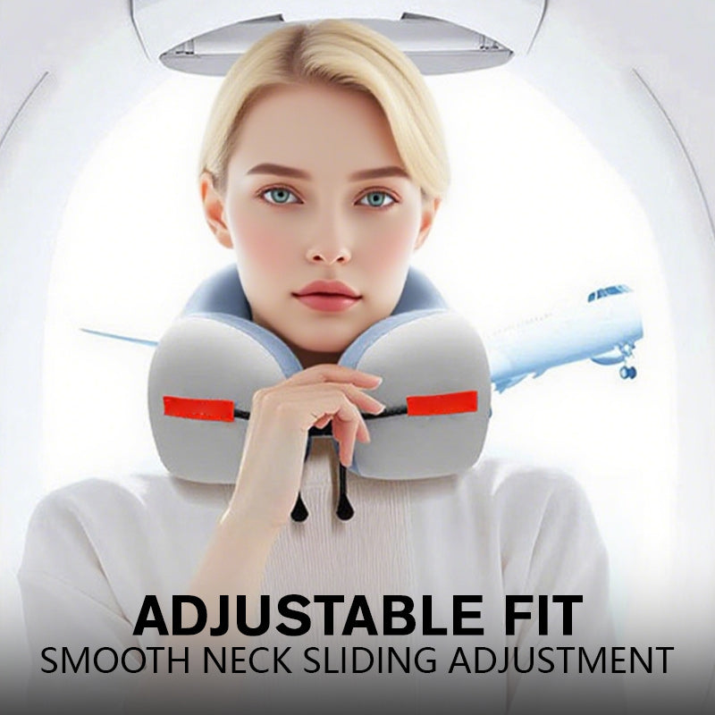 🔥Last Day Special Price £12.99!!🔥Memory Foam U-Shaped Travel Neck Pillow💤