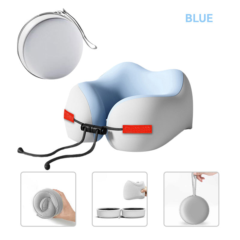 🔥Last Day Special Price £12.99!!🔥Memory Foam U-Shaped Travel Neck Pillow💤