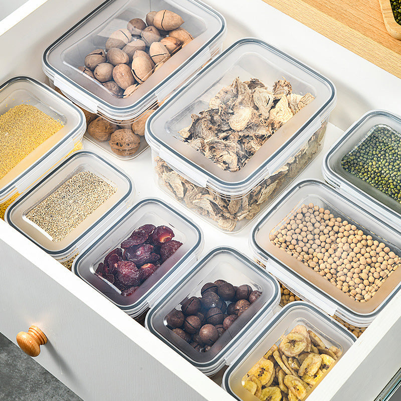 3PCS Fruit Storage Container Set for Fridge with Removable Colander