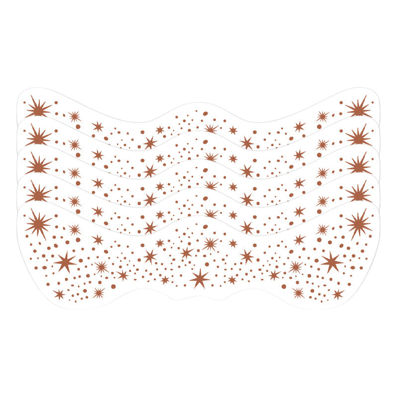 5PCS Bronze Freckle Makeup Stickers