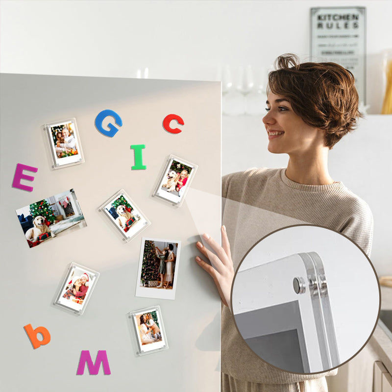 Acrylic Magnetic Picture Frame for Fridge