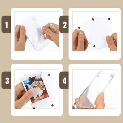 Acrylic Magnetic Picture Frame for Fridge