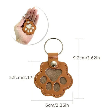 🔥Last Day Promotion 50% OFF🔥 Leather keychain to remember your pet 🐾 Keep the memory close to you always