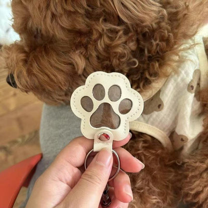 🔥Last Day Promotion 50% OFF🔥 Leather keychain to remember your pet 🐾 Keep the memory close to you always