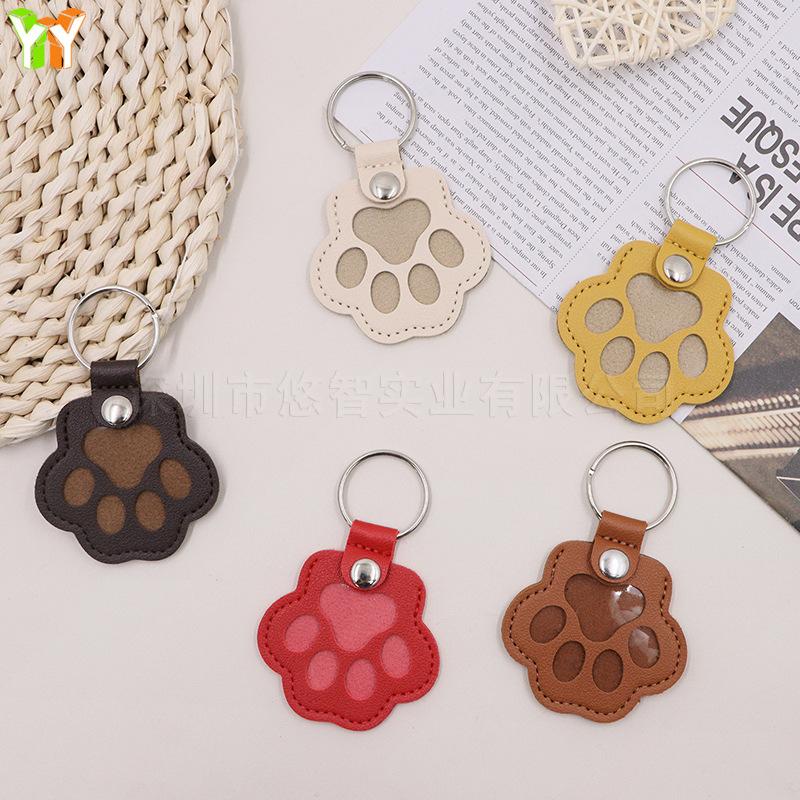🔥Last Day Promotion 50% OFF🔥 Leather keychain to remember your pet 🐾 Keep the memory close to you always