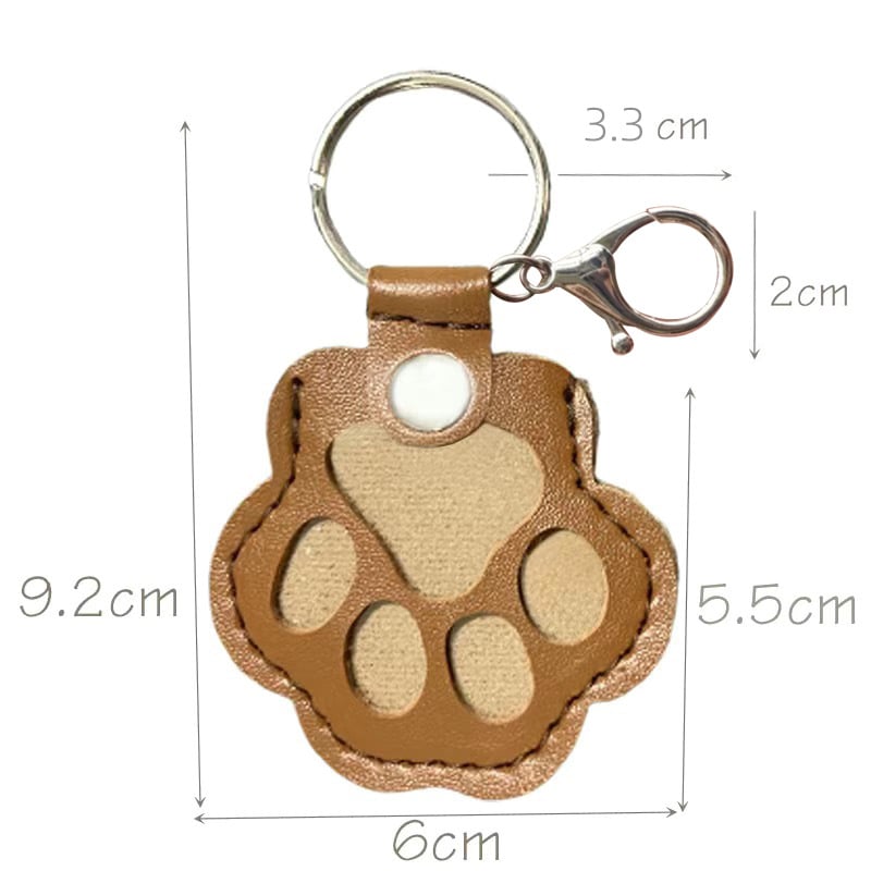 🔥Last Day Promotion 50% OFF🔥 Leather keychain to remember your pet 🐾 Keep the memory close to you always