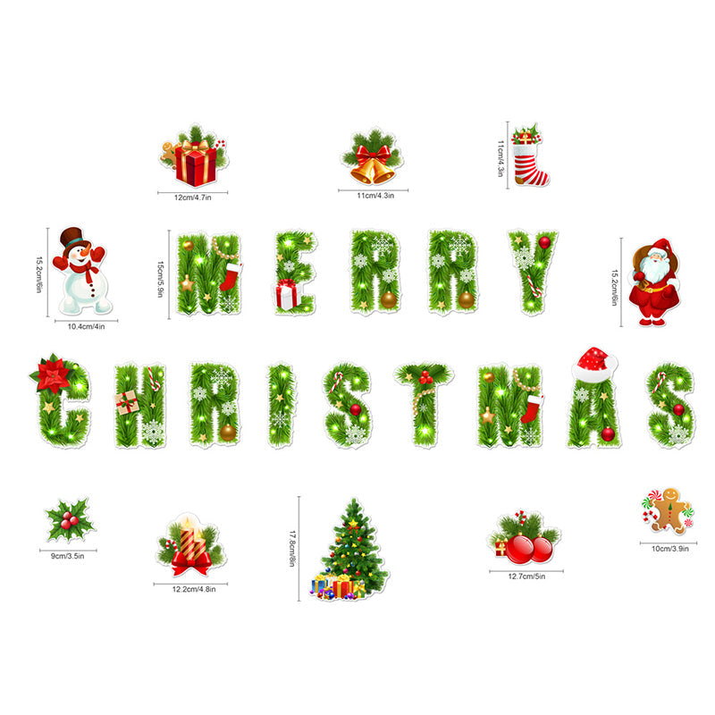 🎅 Christmas Themed Magnetic Sticker