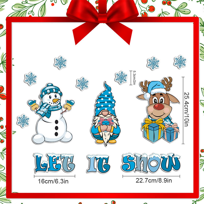 🎅 Christmas Themed Magnetic Sticker