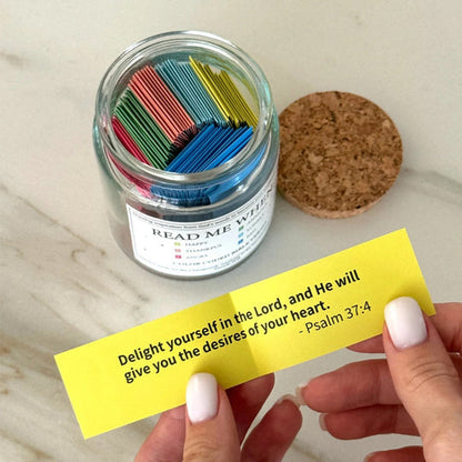 ✨Christmas Sale 49% OFF⏰✝️Inspirational Bible Verses Jar - A Reminder of God's Words💖