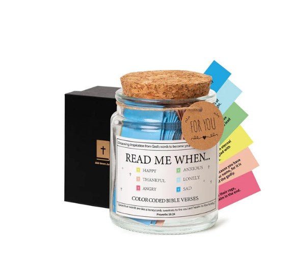 ✨Christmas Sale 49% OFF⏰✝️Inspirational Bible Verses Jar - A Reminder of God's Words💖