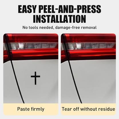 3D Cross Self-Adhesive Car Scratch Cover Sticker