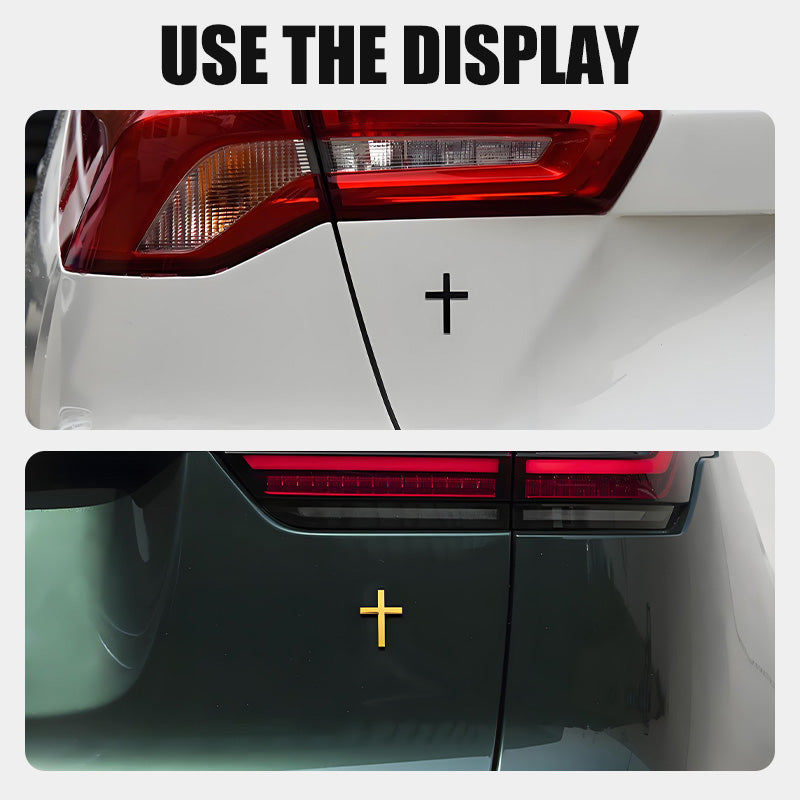 3D Cross Self-Adhesive Car Scratch Cover Sticker