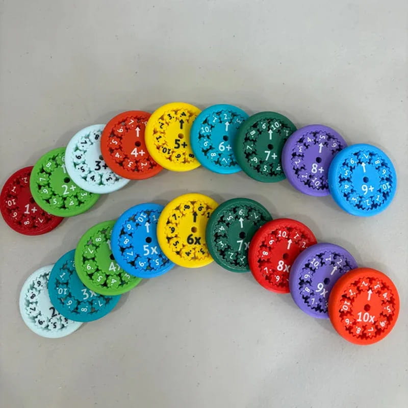 Math Fact Fidget Spinners for Early Education