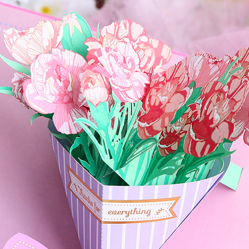 🦋 Vibrant 3D Butterfly & Daisy Pop-Up Greeting Card