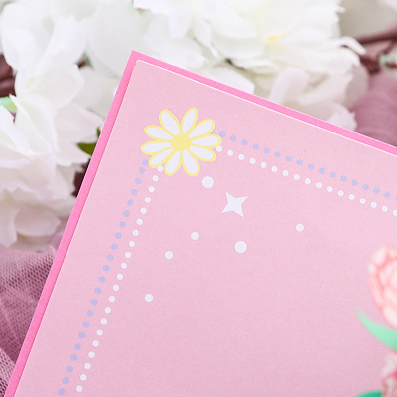 🦋 Vibrant 3D Butterfly & Daisy Pop-Up Greeting Card