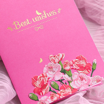 🦋 Vibrant 3D Butterfly & Daisy Pop-Up Greeting Card