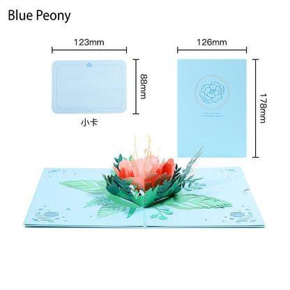 🦋 Vibrant 3D Butterfly & Daisy Pop-Up Greeting Card