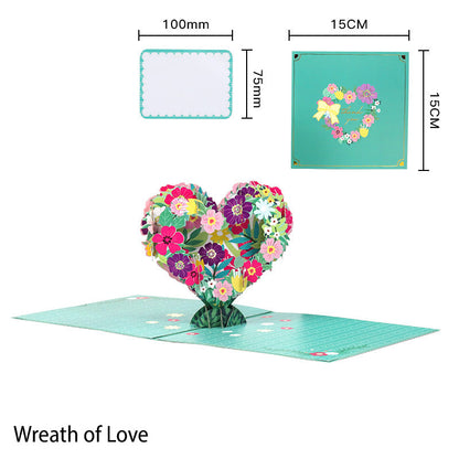 🦋 Vibrant 3D Butterfly & Daisy Pop-Up Greeting Card