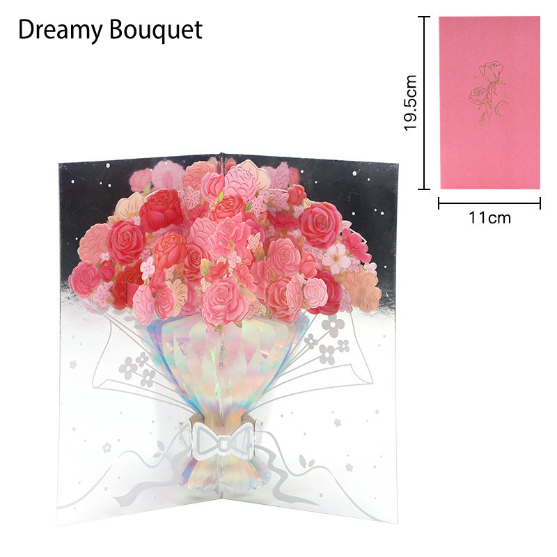 🦋 Vibrant 3D Butterfly & Daisy Pop-Up Greeting Card
