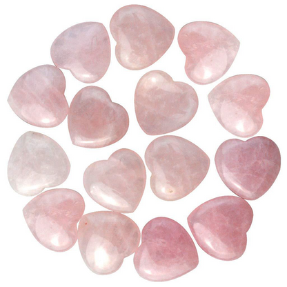 Heart Shaped Healing Synthetic Crystals